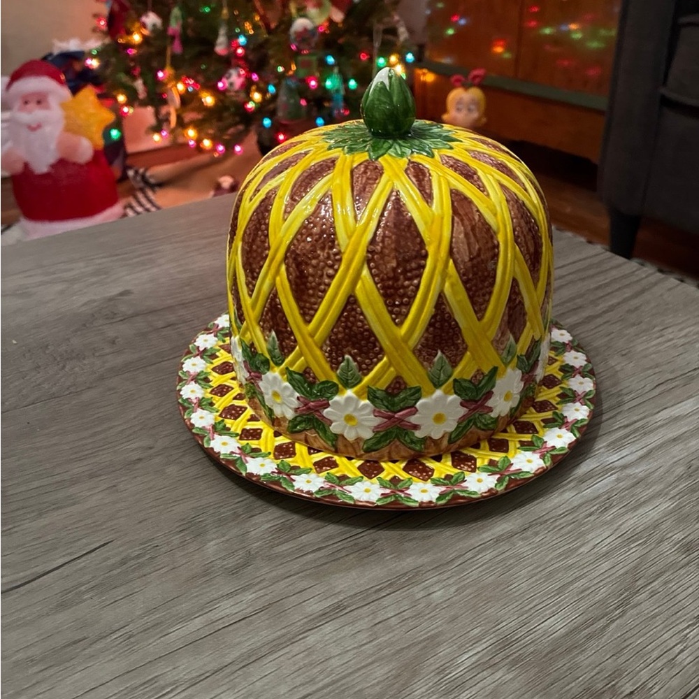 Bloomingdale Serving Dish With Lid, New, Vintage